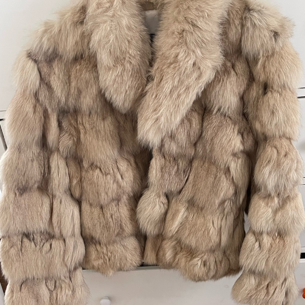 Fur coat luxury